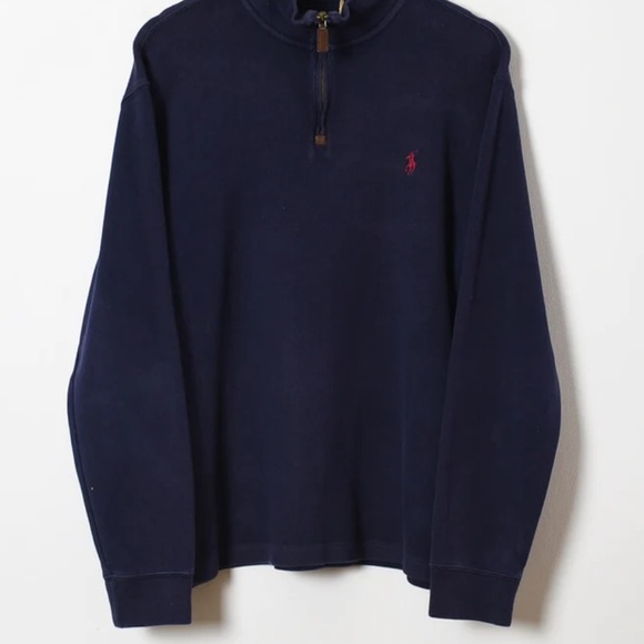 Polo by Ralph Lauren zip sweater top size large - Picture 1 of 5